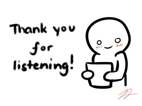 Thank you for listening card by LyraEri deviantart com on DeviantArt Cám ơn Hình nền Hình ảnh