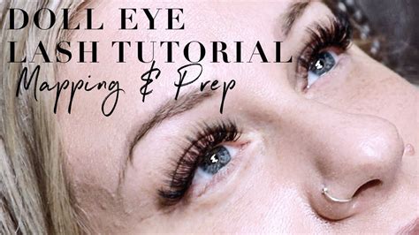 Lash Tutorial For Doll Eyes Mapping And Prep Lashes Tutorial Doll