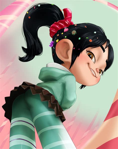 Vanellope Von Schweetz Wreck It Ralph Drawn By Haruyamakazunori