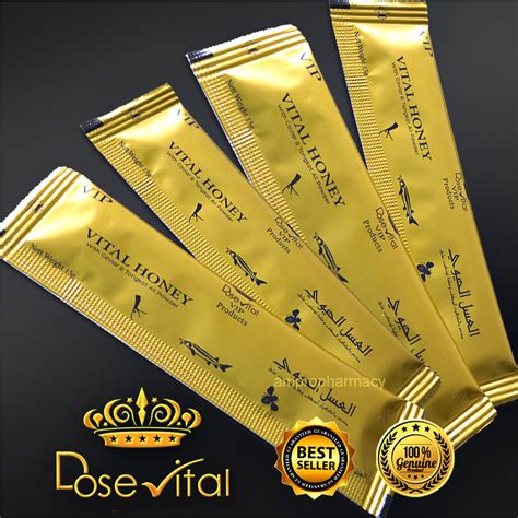 Dose Vital Honey Vip For Him 2020 For Male Sexual Wellness 15g X 12
