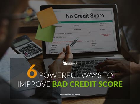 Credit builder card's program is designed to help you build your credit score with all three credit bureaus. 6 POWERFUL WAYS TO IMPROVE BAD CREDIT SCORE | Bad credit ...