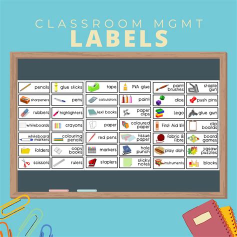 Mash Infants Display Classroom Resource Labels