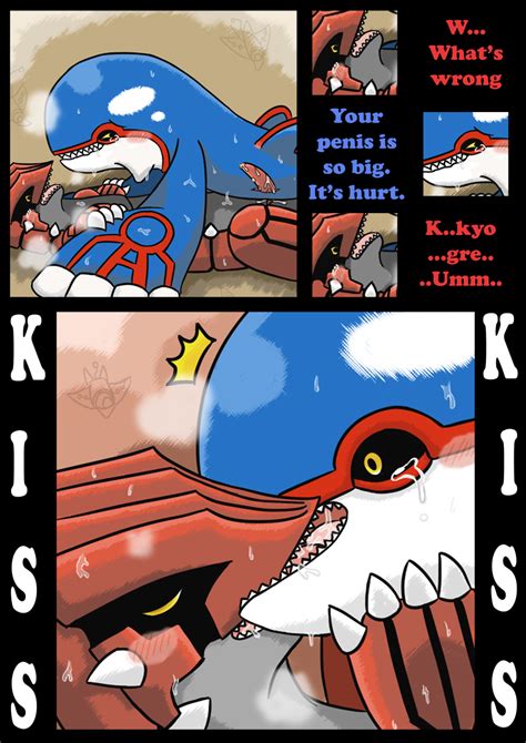 Rule 34 Comic Crying Female Groudon Kissing Kyogre Male Penis Pokemon Pussy Sex 1025203