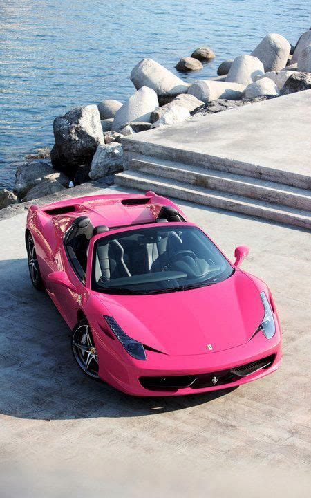 Pink Ferrari Hot Pink Cars Ferrari 458