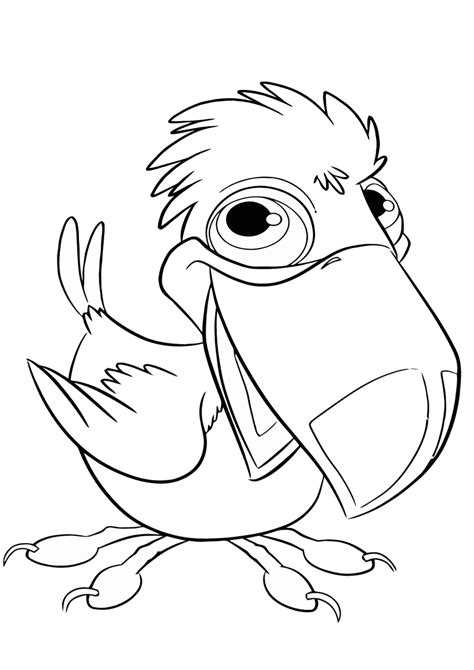 Bird pages to color for toddlers. Toucan coloring pages | Coloring pages to download and print