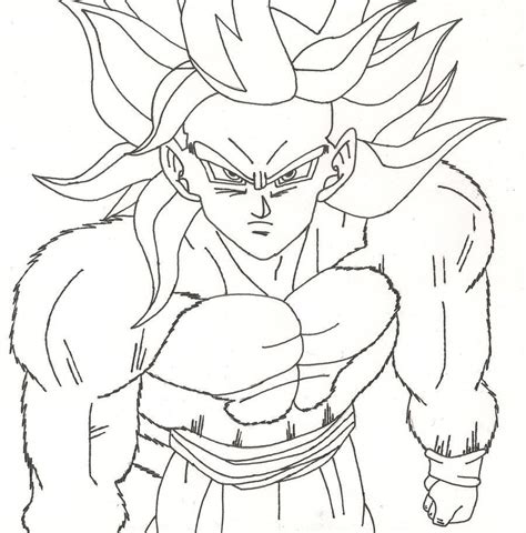 Las Mejores 140 Dibujos De Goku Ssj4 Para Dibujar Jorgeleonmx