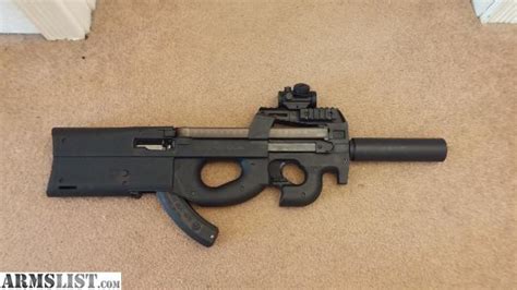 Armslist For Sale Ruger 1022 In P90 Bullpup Hta Stock With Red Dot