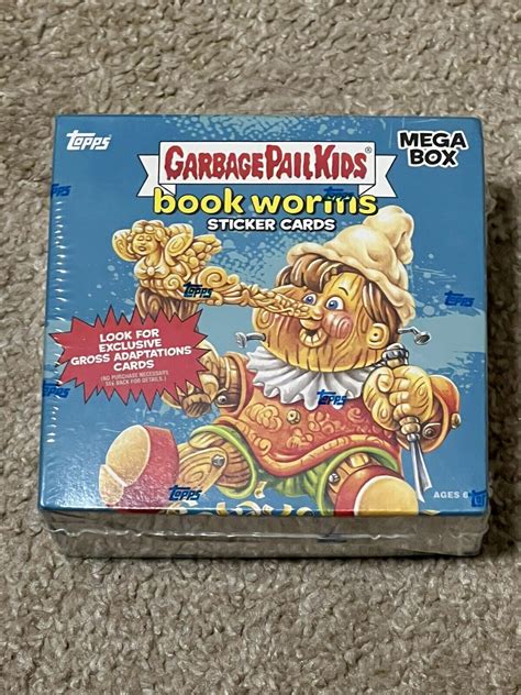 2022 Topps Garbage Pail Kids Book Worms Factory Sealed Hobby Box 24