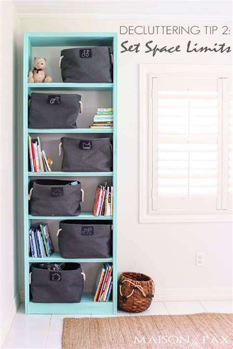 Decluttering Tips 5 Habits For Your Home Maison De Pax Bookcase