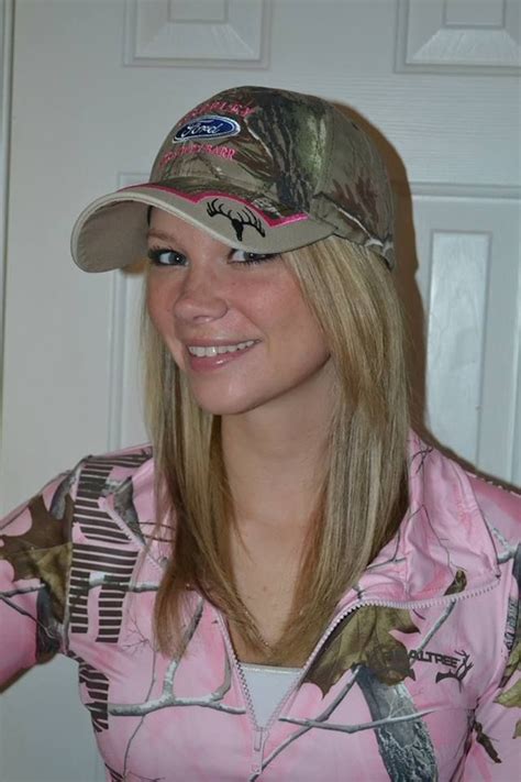 Brittneyleigh Matches Perfectly In Her Greeley Spradley Barr Pink Camo Hat And Pink Camo Shirt