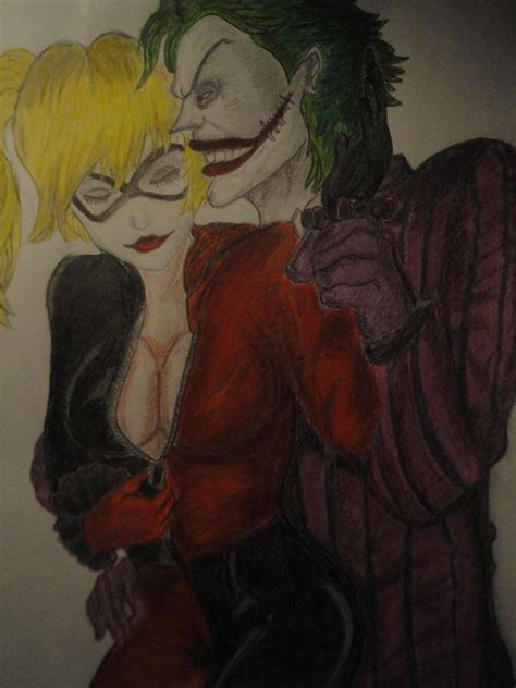 Dibujando A El Joker Y Harley Quinn Por EnvyAdams | Dibujando