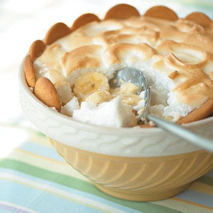 Your great aunt maisy might clutch her pearls over this one—you can't do that to banana pudding!—but once she takes a bite, she'll be declaring them so fudging good that she's willing to make an exception for this recipe. Banana Pudding Recipe | MyRecipes