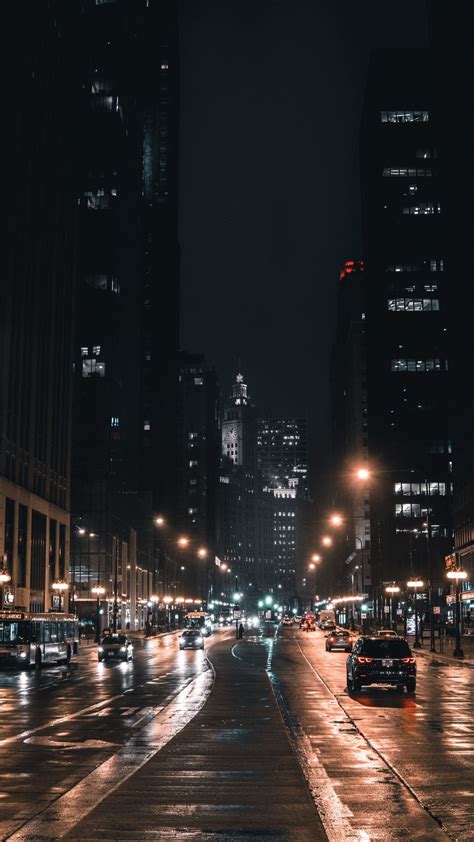 Night City Aesthetic Wallpaper