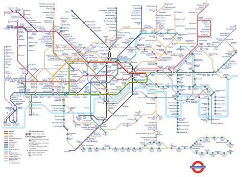 Printable London Tube Map