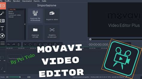 Come Editare Un Video Con Movavi Video Editor Plus YouTube