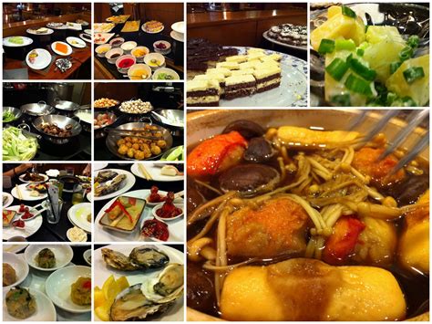 A delicious spread of meat and seafood at the hotel's poolside on a weekend night. YummyNFunPlaces: - Japanese Lunch buffet @ Pearl Point Hotel