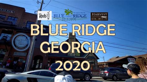 Luxury mountain cabins, stunning views, hiking trails, waterfalls, wineries and craft breweries, galleries, shops and. BLUE RIDGE GEORGIA - WALKABOUT 2020 - YouTube
