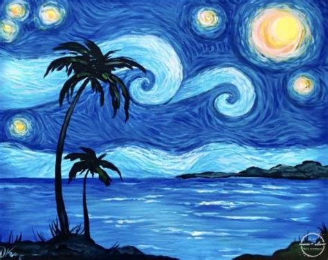 October 15 2019 Wpb Starry Night Palm Tree Starry Night Picture