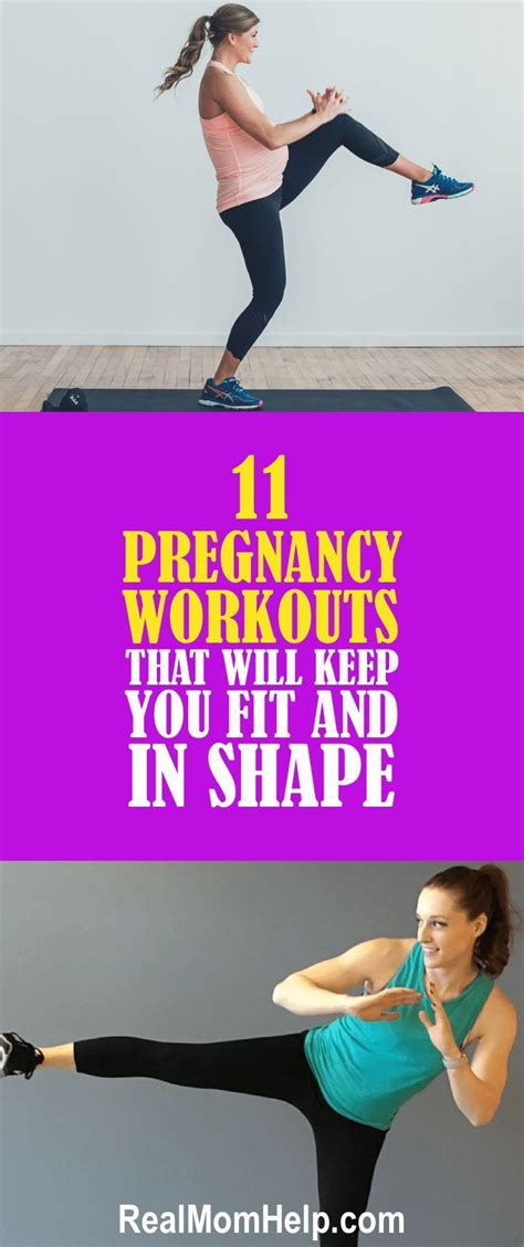11 Pregnancy Workouts That Will Keep You Fit And In Shape Pregnancy Workout Healthy Pregnancy