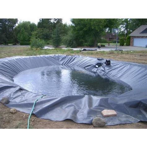Made from 200 mil hdpe for durability. 750 Micron Pond Liners at Rs 180/square meter | Fish Pond ...