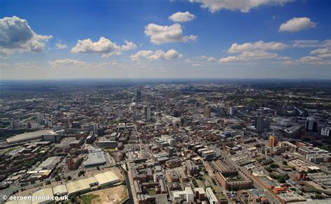 Aeroengland Aerial Photograph Of Manchester England Uk