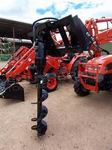 Hydraulic Auger For Tractor Loader Pictures
