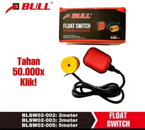 Jual Pelampung Air Otomatis Float Switch Bull Kabel M Blsw Di Lapak Tri Widyawati