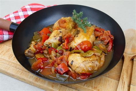 Poulet Basquaise Au Vrai Délice Traiteur