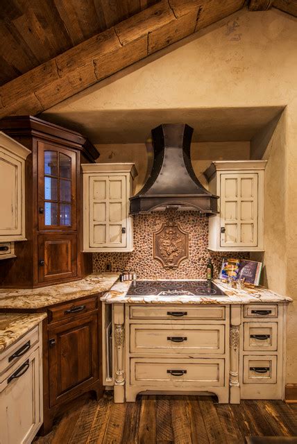 A hood vent can easily become the focal point of the kitchen. Range Hoods - Farmhouse - Kitchen - kansas city - by Raw ...