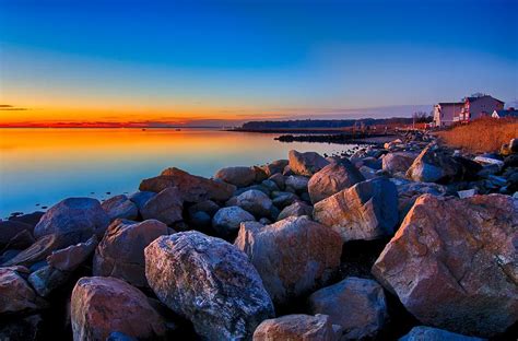 Greenwich Bay Harbor Seaport In East Greenwich Rhode Island Photograph