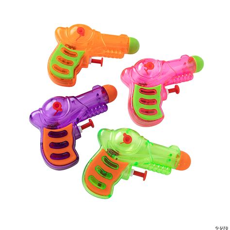Plastic Neon Grip Squirt Guns Fun Express