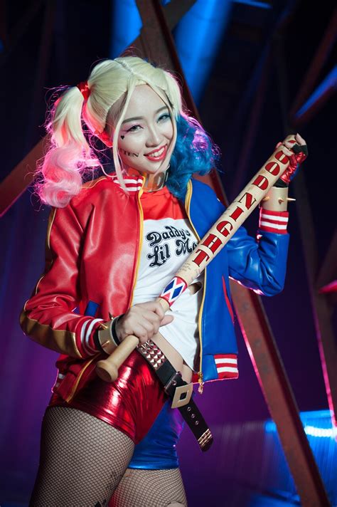 Fashion 2016 Suicide Squad Harley Quinn 34size 83cm Wooden Baseball Bat Cosplay In Costume