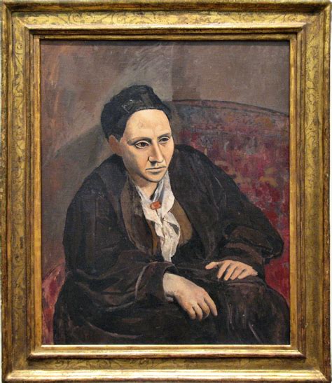 Pablo Picasso El Retrato De Gertrude Stein 1906 Met New York