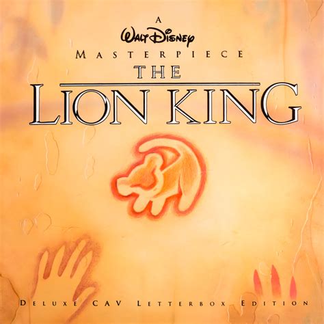 The Lion King 4613 Cs 786936461367 Disney Laserdisc Database