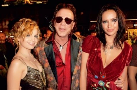 Mickey Rourke And Russian Beauties Russian Personalities