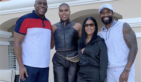 In 1991, he announced that he had tested positive for hiv, the virus that causes aids. Magic Johnson Celebrated His Son EJ Johnson's 28th ...