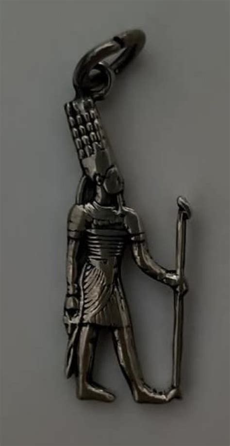 Unique Egyptian Amun Ra Great God Of Power And Wealth Charm Etsy