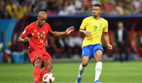 Thiago silva, miranda, marcelo, fagner brasil vs. Brasil 1-2 Bélgica Con gol de Kevin De Bruyne, belgas ...