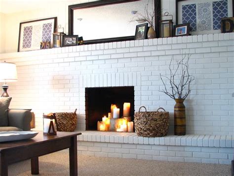 Living Room With White Brick Wall Accent Homesfeed