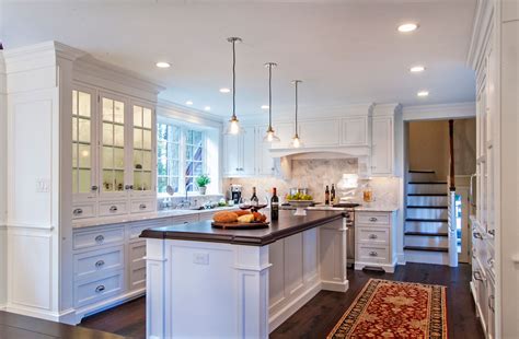 Traditional Kitchen White Beaded Inset Adelphi Kitchens And Cabinetry