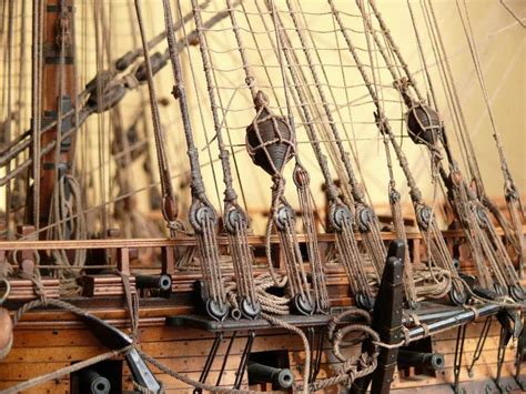 Ship Model Rigging Nautical Handcrafted Decor Blog