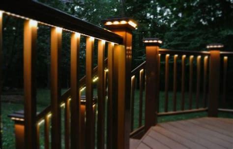 Simplest Solar Lights For Deck Railings — Honey Shack Dallas In 2021 Outdoor Deck Lighting