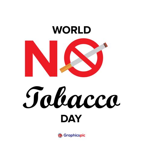 world no tobacco day design free vector graphics pic