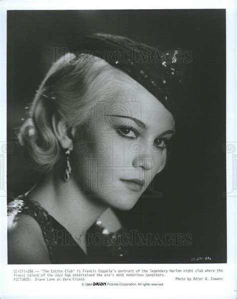 1984 Press Photo Actress Diane Lane The Cotton Club Historic Images