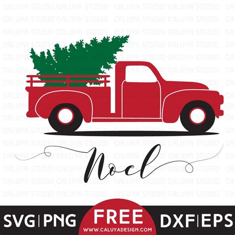 Free Free Christmas Tree Truck Svg Free 313 SVG PNG EPS DXF File