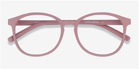 Dutchess Round Matte Pink Glasses For Women Eyebuydirect