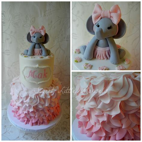 Give this ensemble your personal touch. Baby Shower Ideas: Pink and Gray Elephant Themed Baby Shower