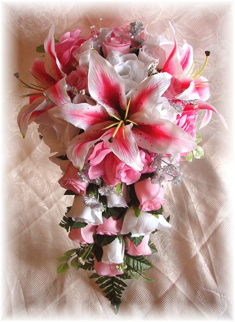 Silk Wedding Flowers Silk Bridal Bouquets