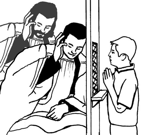 coloring pages for catholic sacraments | Seven sacraments coloring