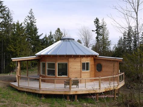The Birch Is A Stylish Yurt Tiny Home For Full Time Glamping Yurt